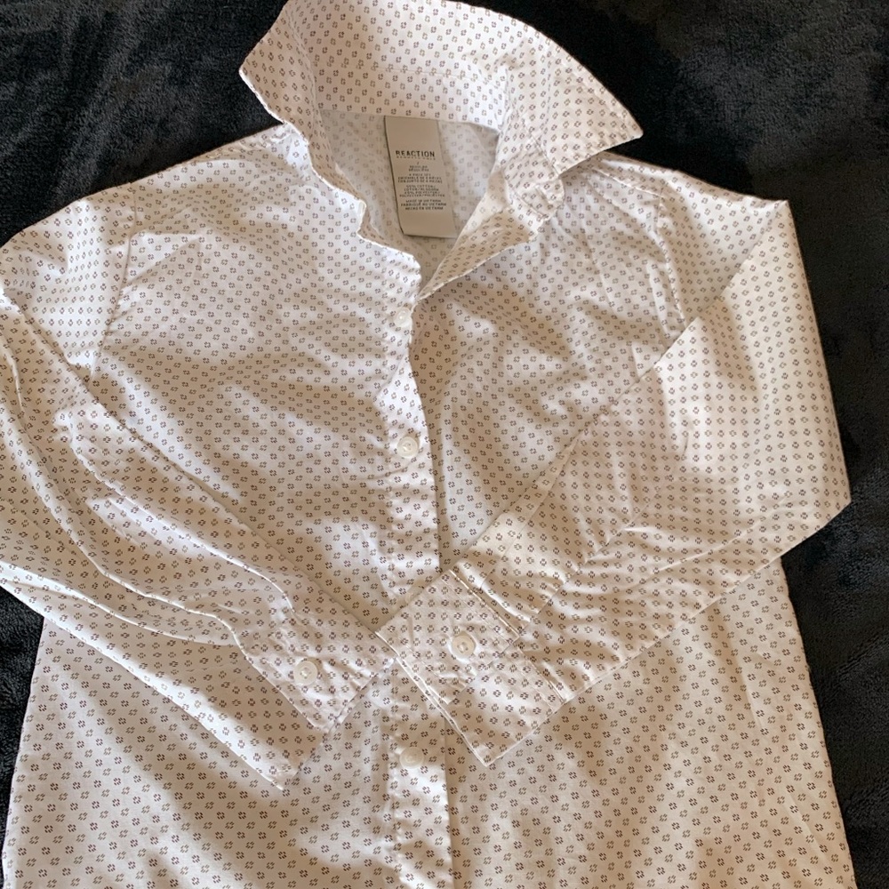Boys Reaction Kenneth Cole button down dress shirt